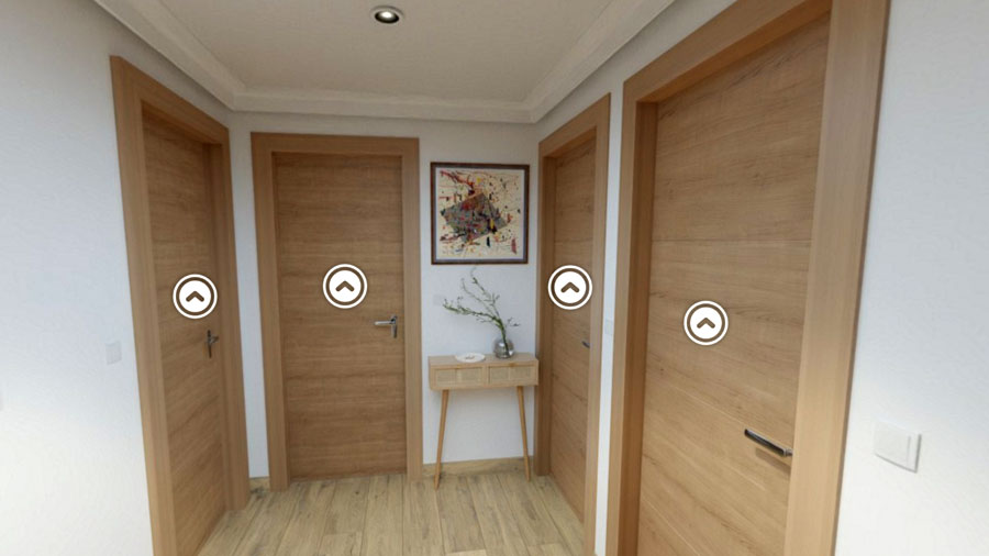 Visita 360 de home staging 4d